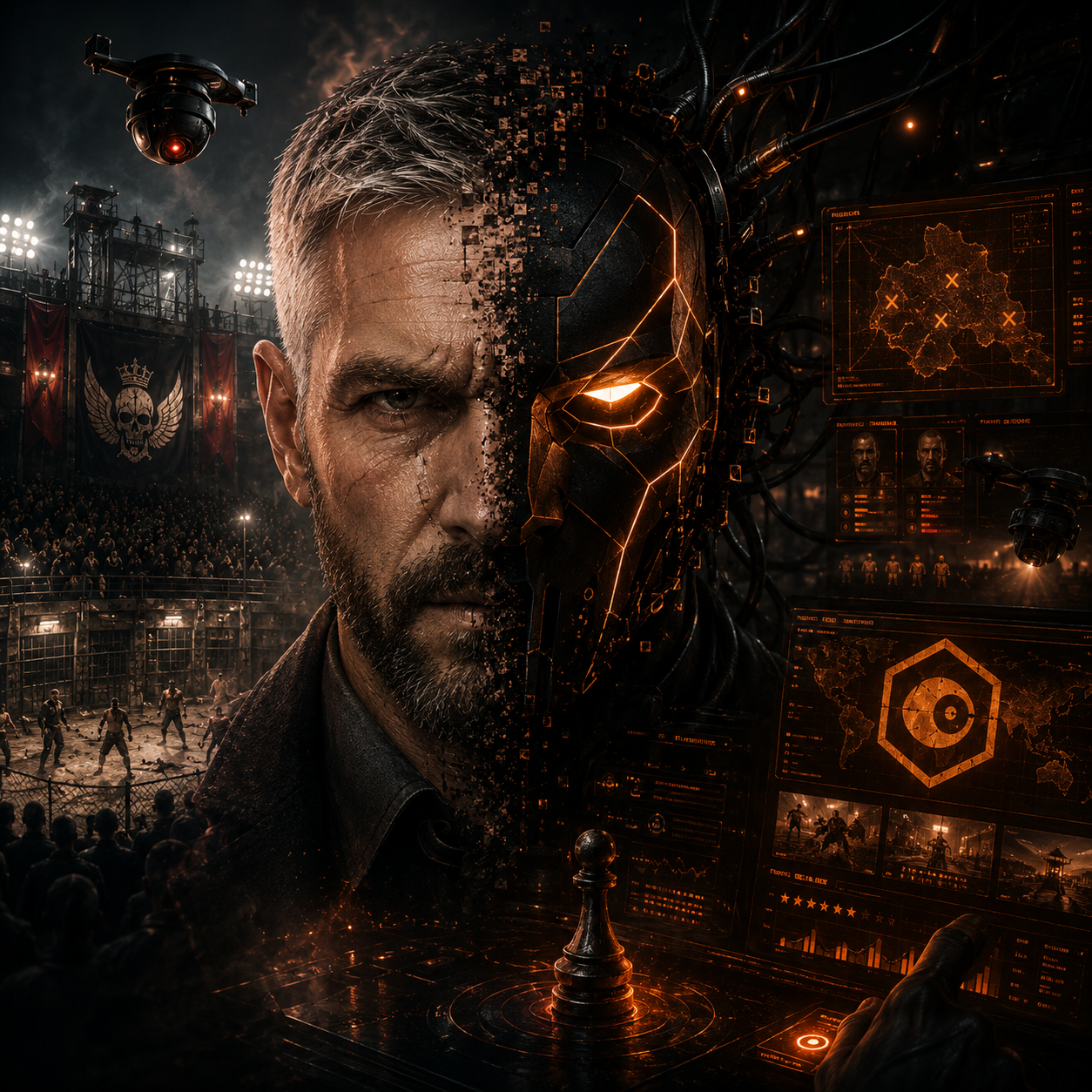 Killian Warden wird zum [KURATOR] — die Transformation